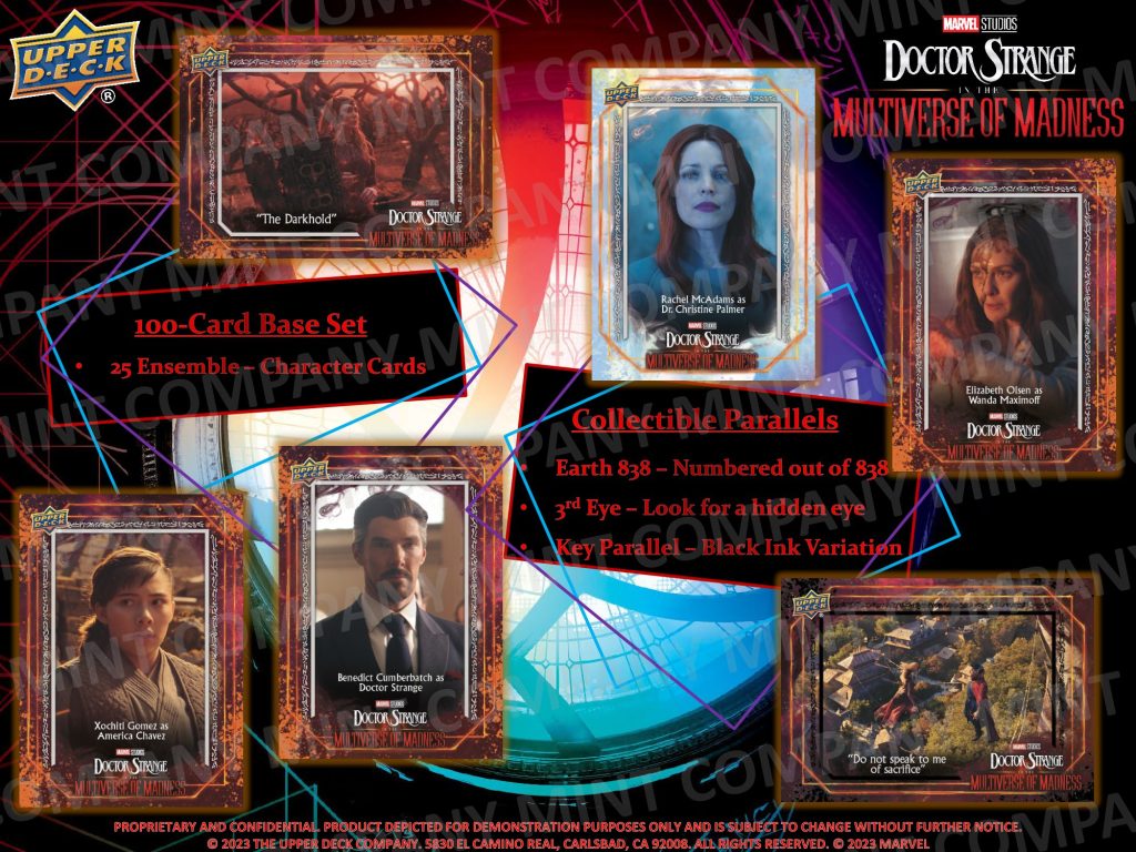 UPPER DECK MARVEL DOCTOR STRANGE IN THE MULTIVERSE OF MADNESS