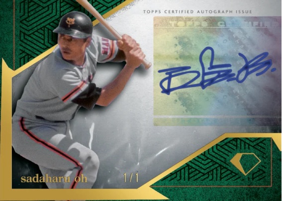 王貞治さんのサインカード封入をTOPPS社が正式に発表！ 来年はイチロー