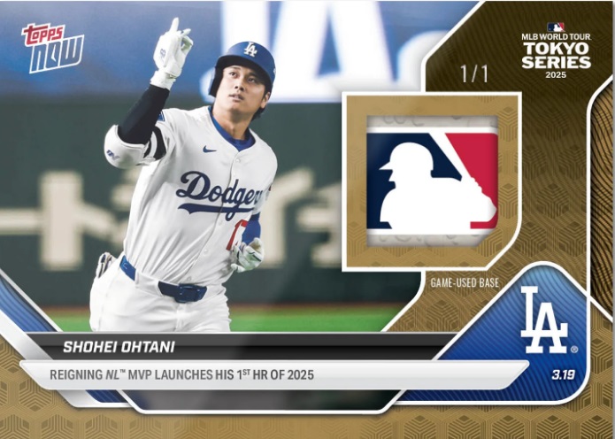 大谷が日本で夢の特大1号！ 夢の「TOPPS NOW」の申し込み数はどこまで