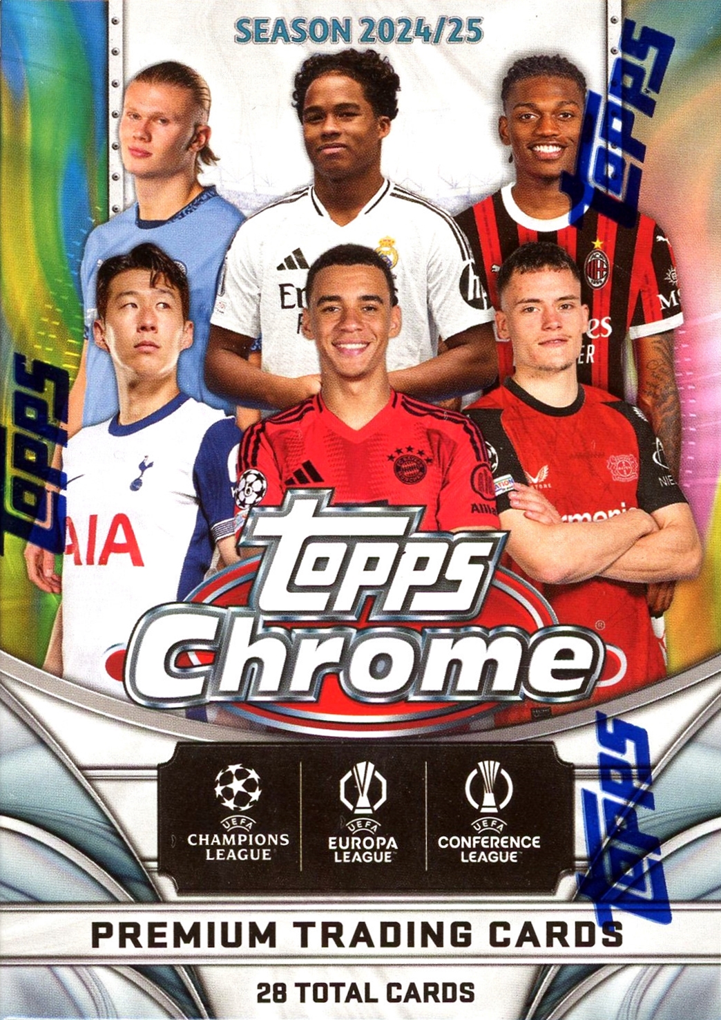 ⚽ 2024-25 TOPPS CHROME UEFA CLUB COMPETITIONS VALUE BOX【製品情報