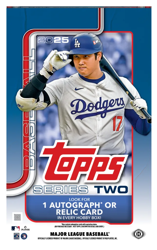 大谷翔平が“箱の顔”に！2025 Topps Series 2が史上最高にアツい理由