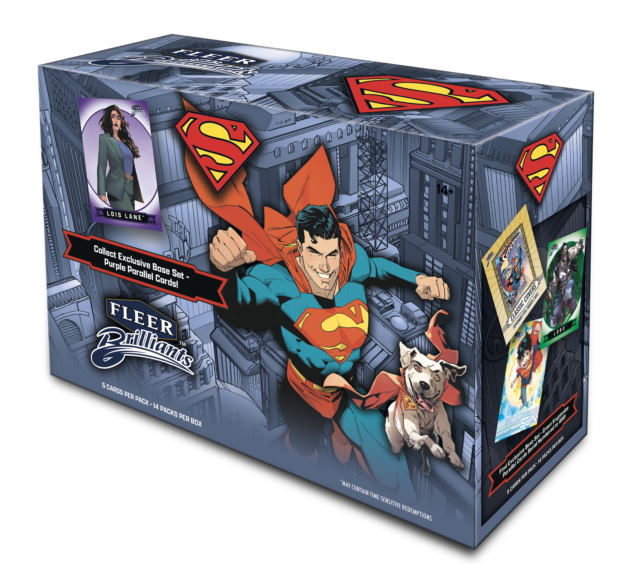 製品情報】2025 UPPER DECK FLEER BRILLIANTS SUPERMAN TRADING CARDS