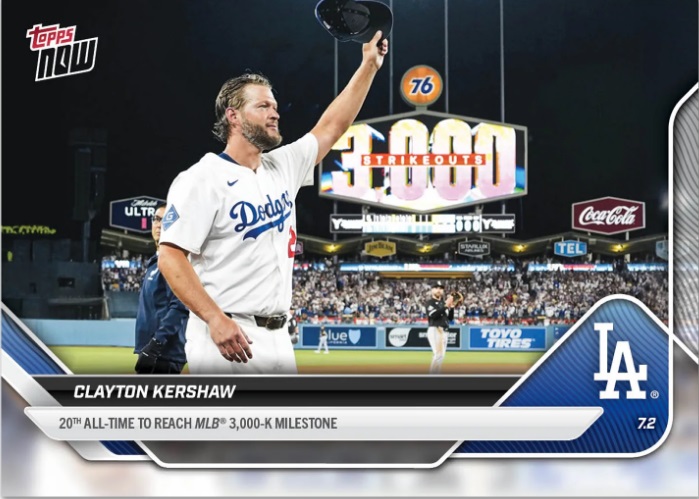 カーショーが史上20人目の3000奪三振！ ドジャースのレジェンド左腕が