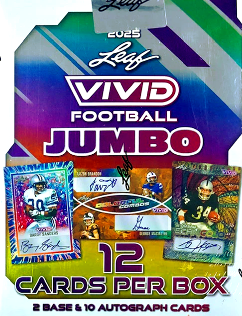 製品情報】2025 LEAF VIVID FOOTBALL JUMBO