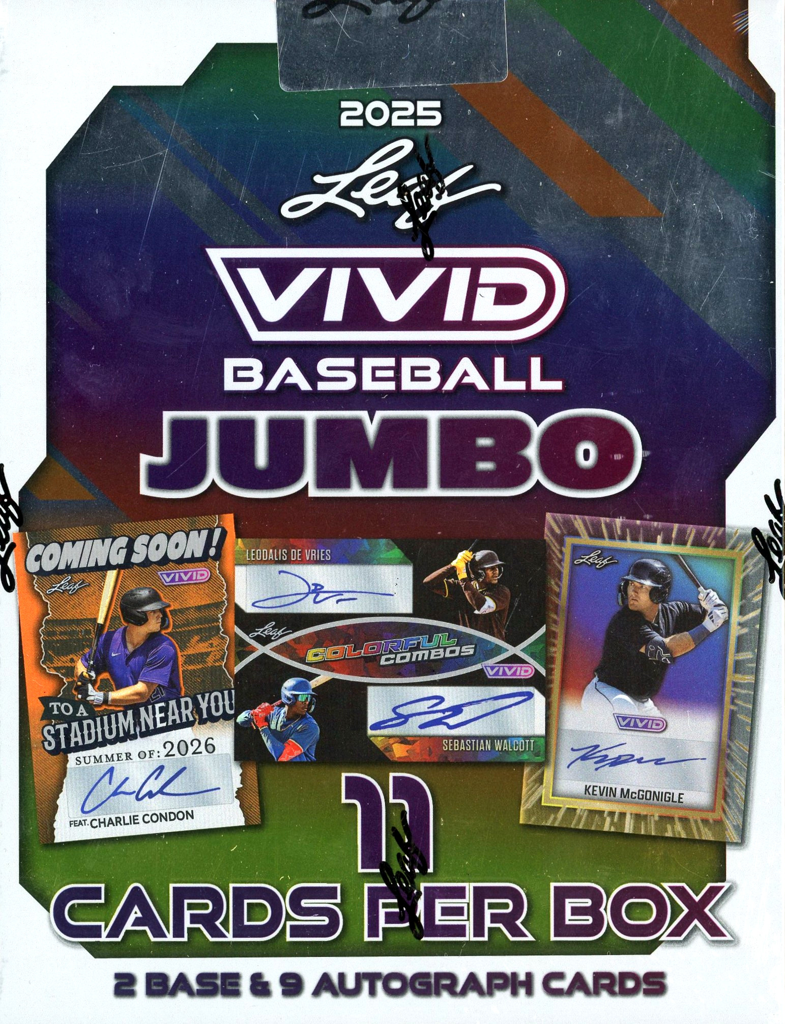 製品情報】2025 LEAF VIVID BASEBALL JUMBO