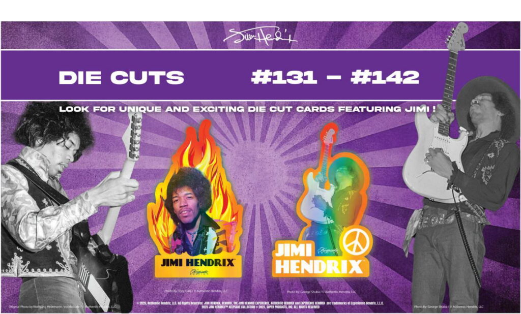 製品情報】2025 SUPER BREAK JIMI HENDRIX KEEPSAKE PREMIERE HOBBY