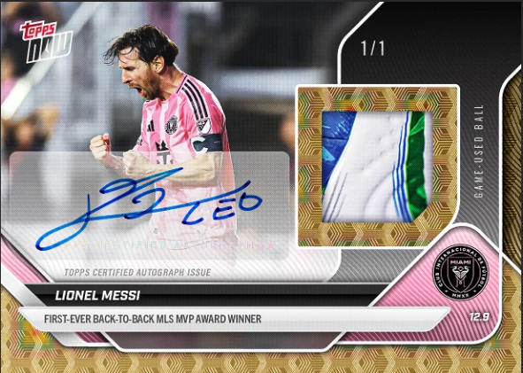 コラム】メッシがMLS史上初の2年連続MVP！ ゴール＆アシスト二冠で