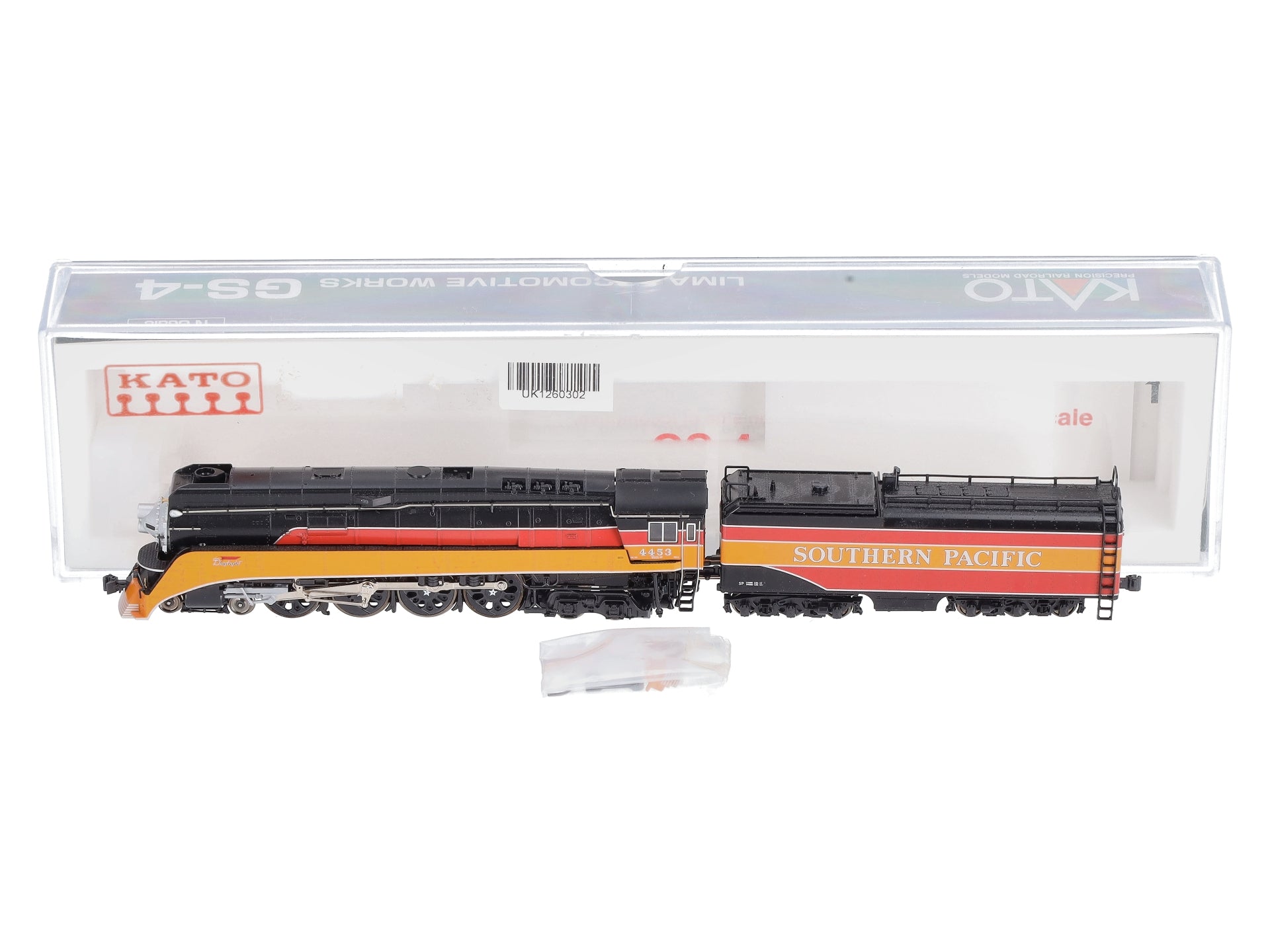 Kato 126-0302 N Southern Pacific 4-8-4 GS-4 Steam Locomotive
