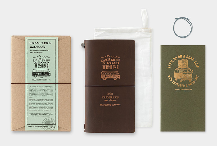 トラベラーズノート ROAD TRIP アメリカ限定 2点セット トラベラーズ