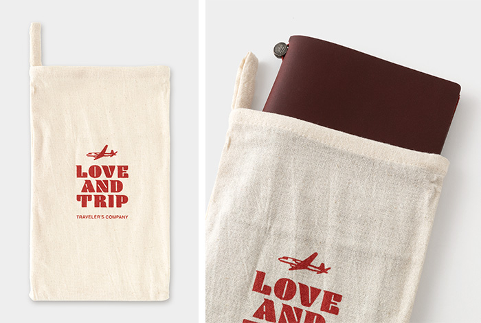 TRAVELER'S notebook LOVE AND TRIP Red / レッド | TRAVELER'S COMPANY