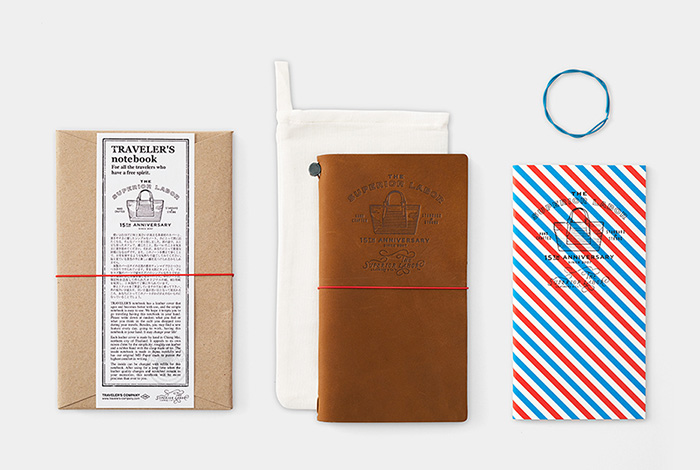 The Superior Labor 15th Anniversary Collaboration with TRAVELER'S