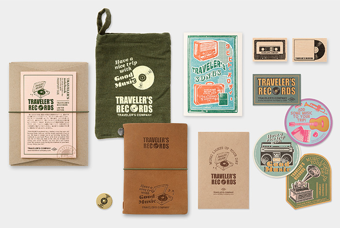 トラベラーズノート 限定セット レコード / TRAVELER'S notebook