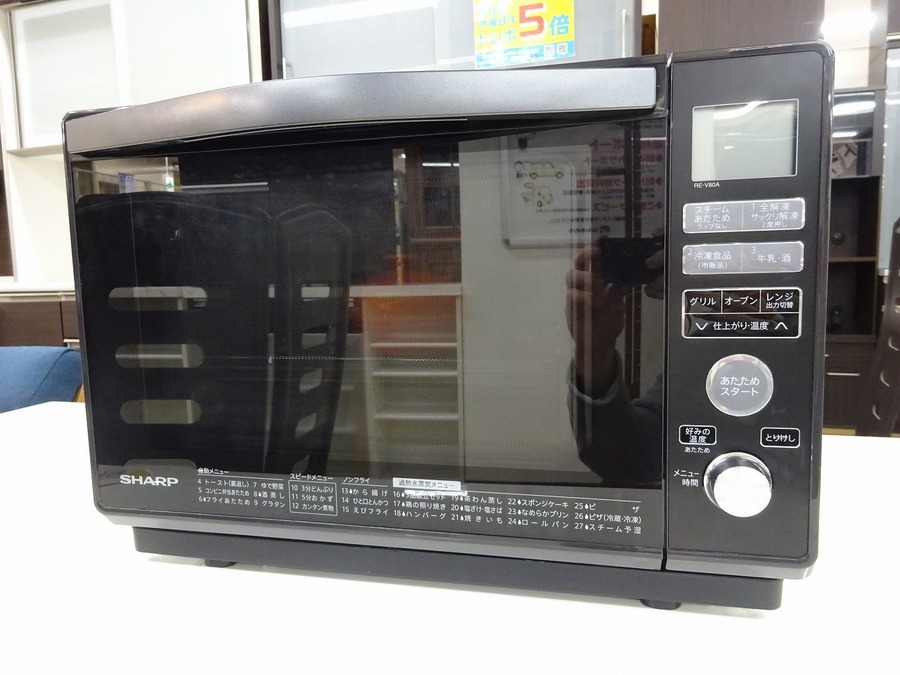 SHARP】2018年モデル過熱水蒸気オーブンレンジ｜2018年12月21日