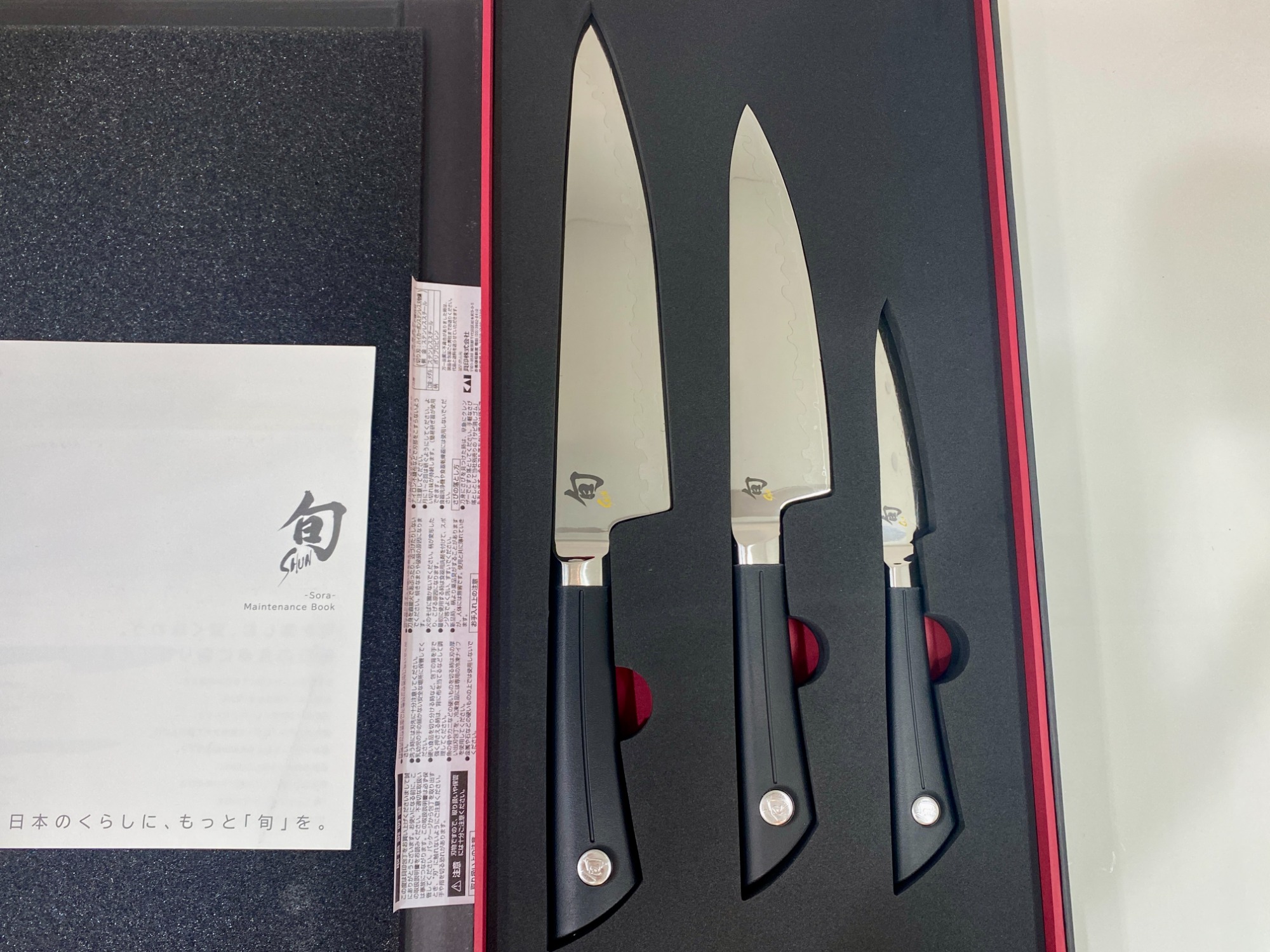 3点セット】貝印 「旬 Sora」の包丁セットをご紹介♪｜2024年08月19日