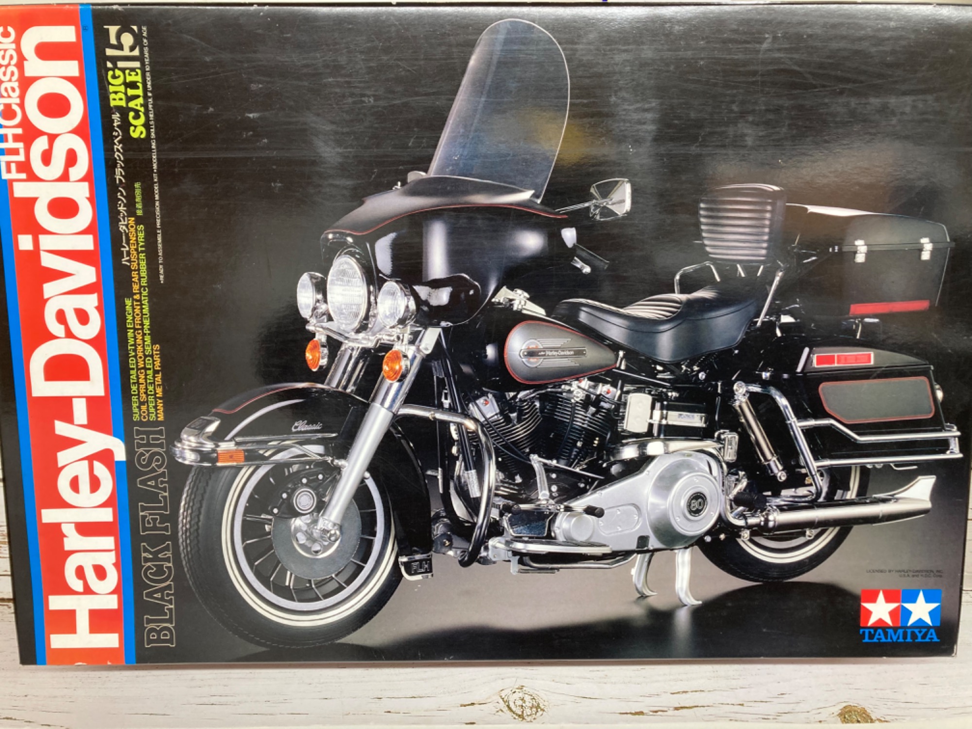 TAMIYA / タミヤ】1/6スケール ハーレーダビッドソン ブラック