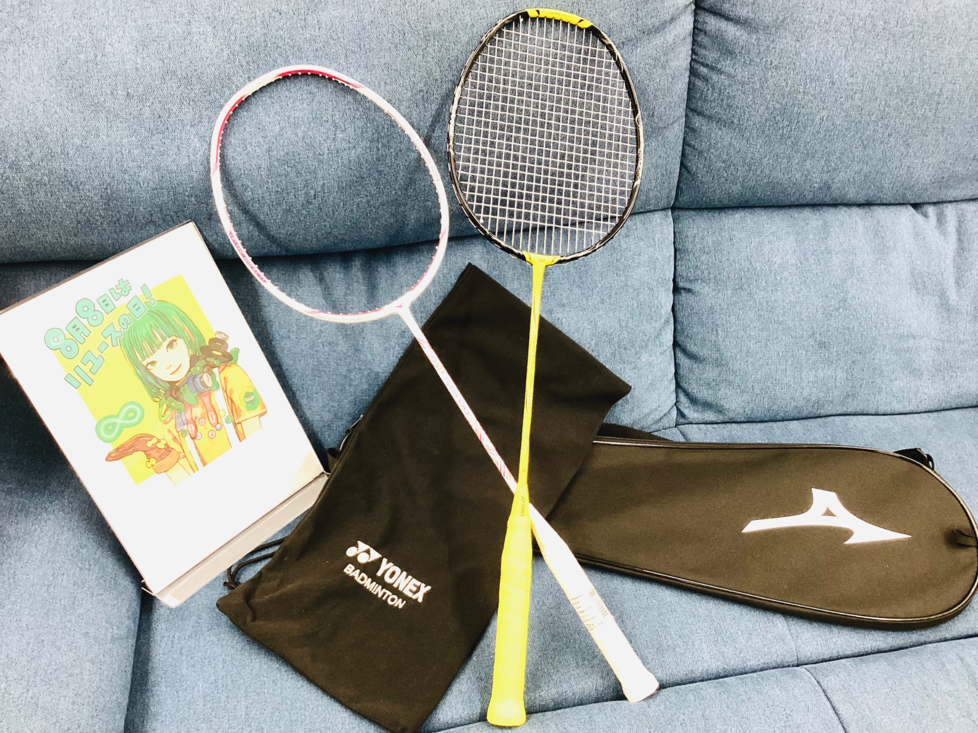 8月8日はリユースの日】バドミントンラケット買取入荷いたしました