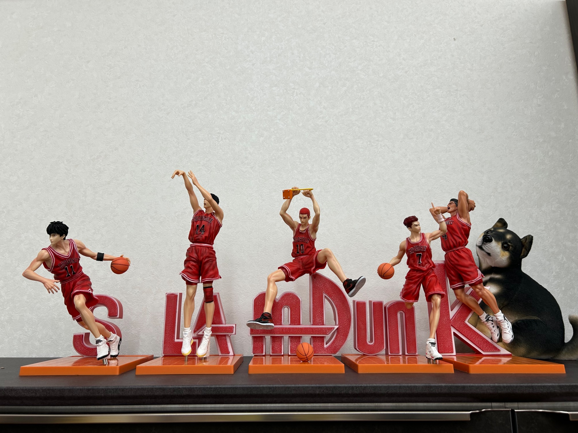 スラムダンク フィギュアコレクション 山王セット8体 東映 SLAM DUNK