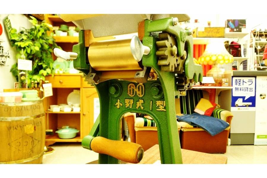 アナログだからこそ超うまい!!小野式1型製麺機が買取入荷しました