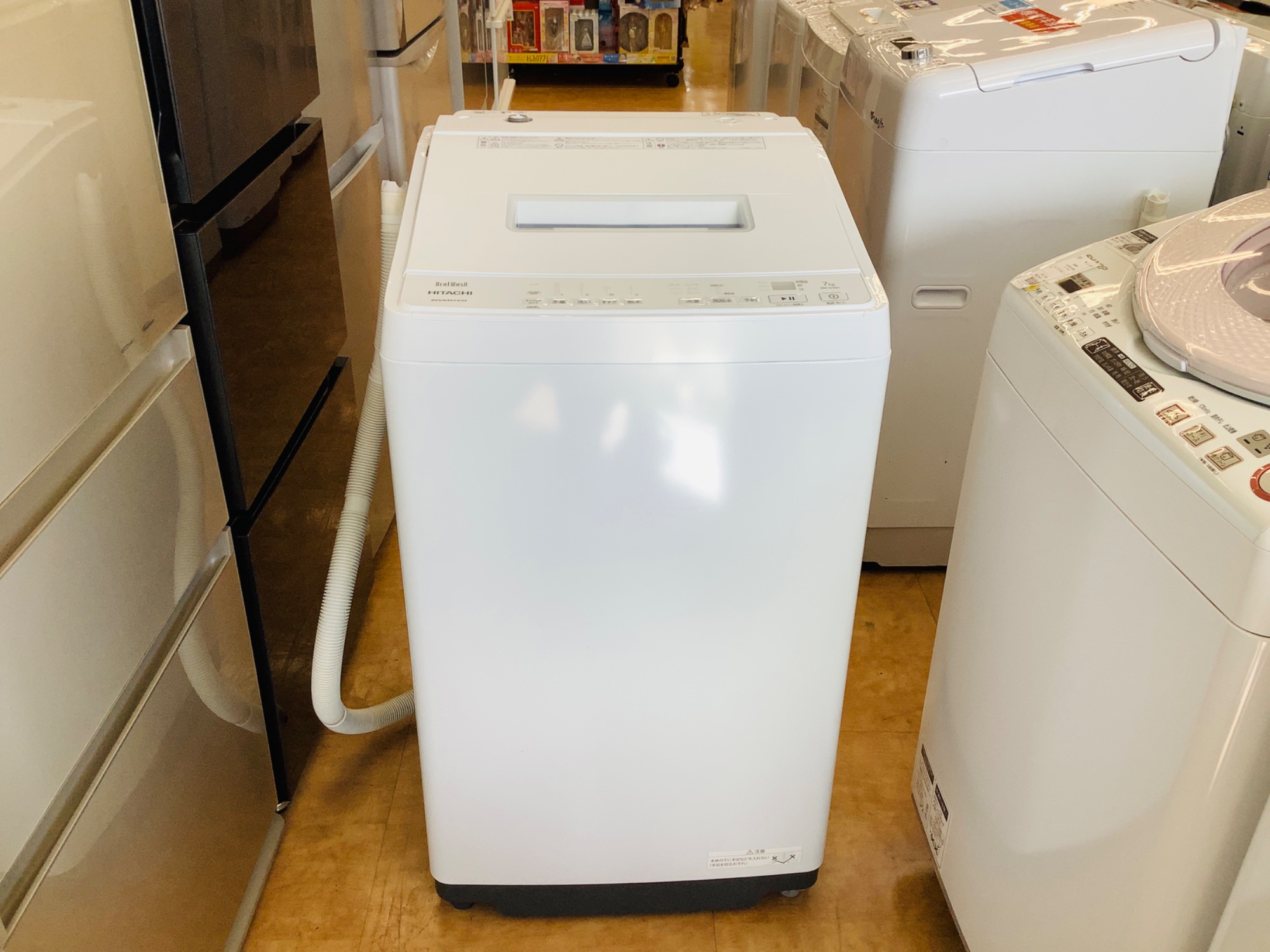 3つの洗いでピッカピカ！】日立ビートウォッシュ洗濯機をご紹介いたし