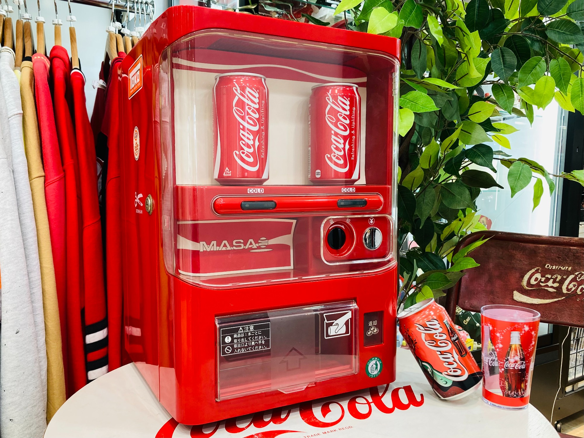 マサオコーポレーション 自動販売機型保冷庫 MSO-016R が入荷致しまし