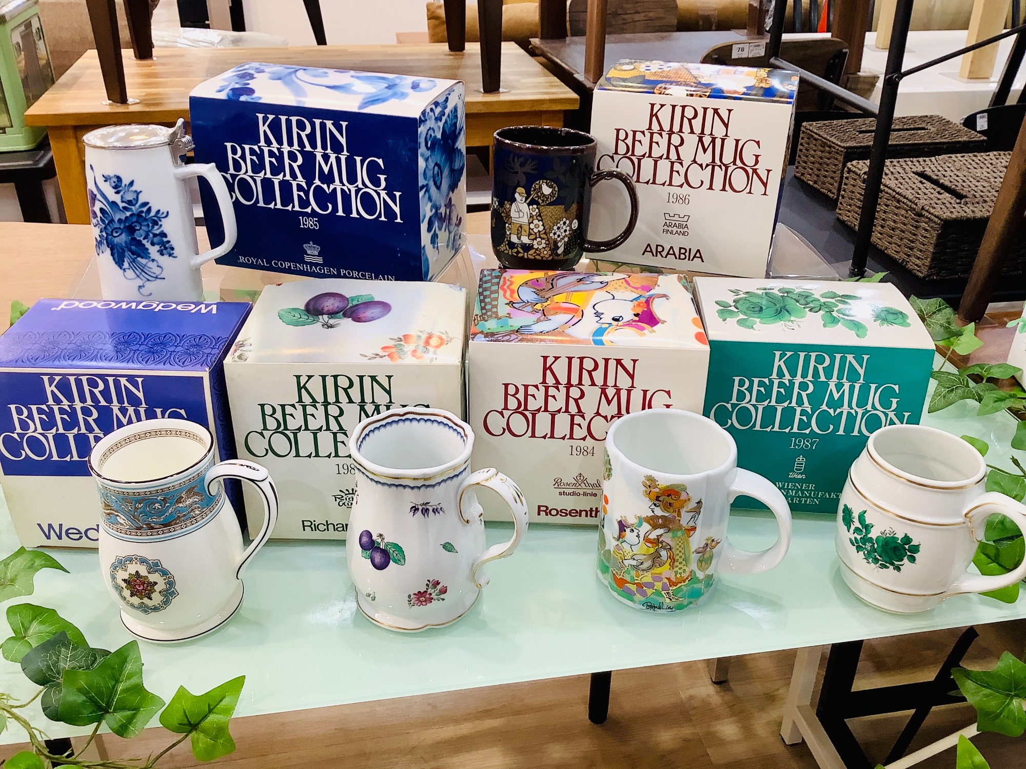 KIRIN BEER MUG COLLECTION（キリンビアマグコレクション） 6点入荷