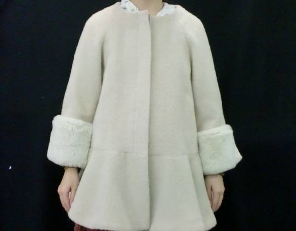 Snidel(スナイデル)のラビットファーAラインウールコート入荷です