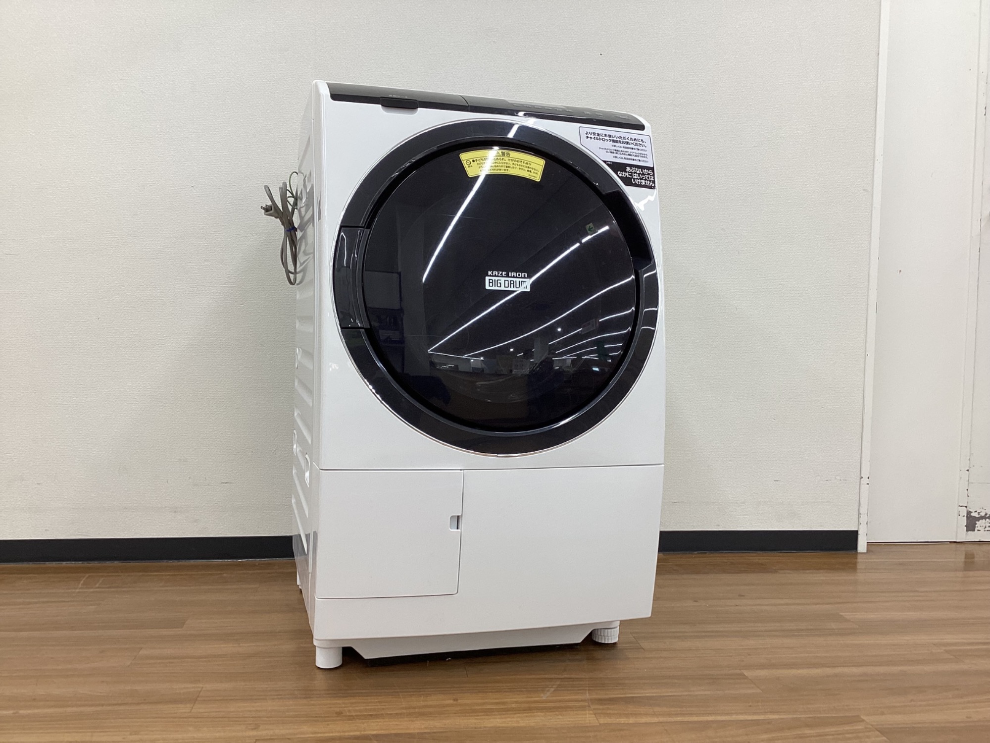 HITACHI/ヒタチ】大容量10kgドラム式洗濯乾燥機BD-SG100ELを入荷！シワ