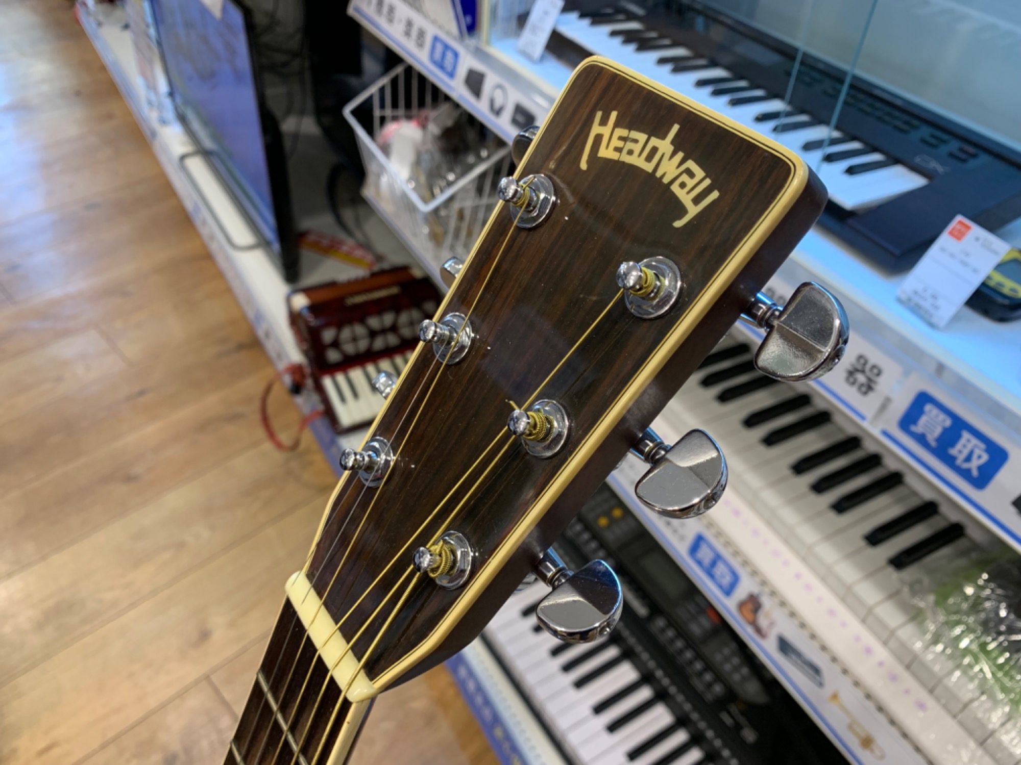 Headway（ヘッドウェイ）アコースティックギター HD-207を買取入荷致し