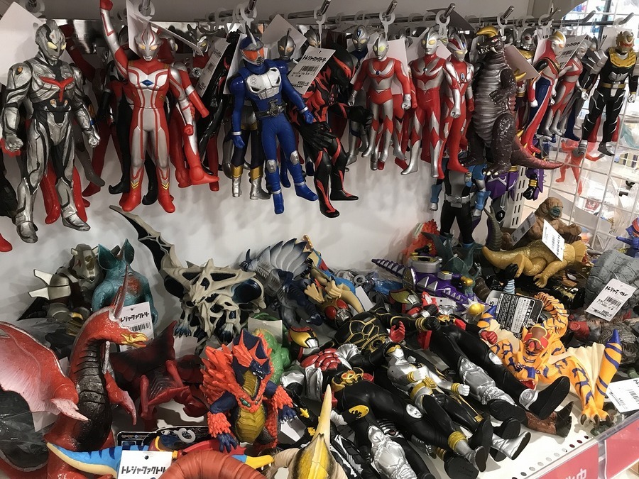 レトロ・当時モノ】ウルトラ怪獣 ゴジラ レア ソフビ多数買取入荷