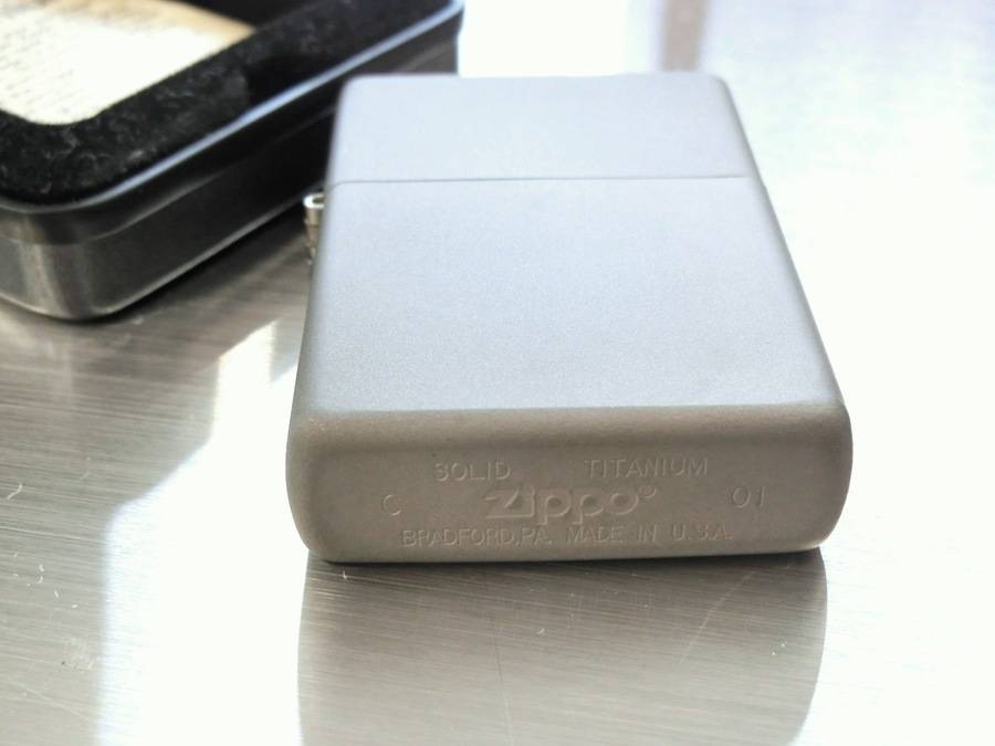 幻のZIPPO・・・?SOLID TITANIUM ご紹介【上尾店】｜2018年09月10日