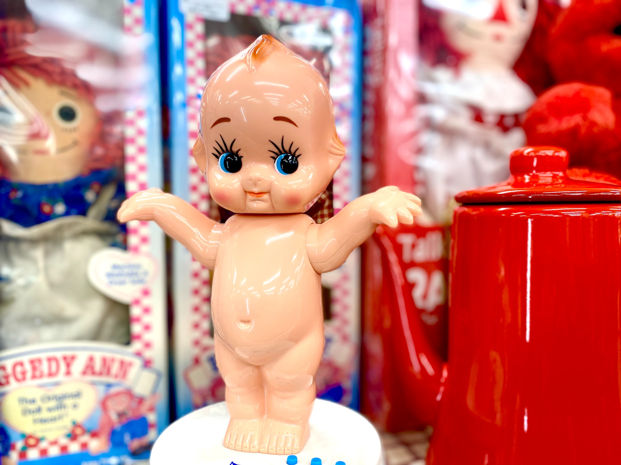 ジャムのアオハタコラボ】キューピー人形目覚まし時計が入荷しました