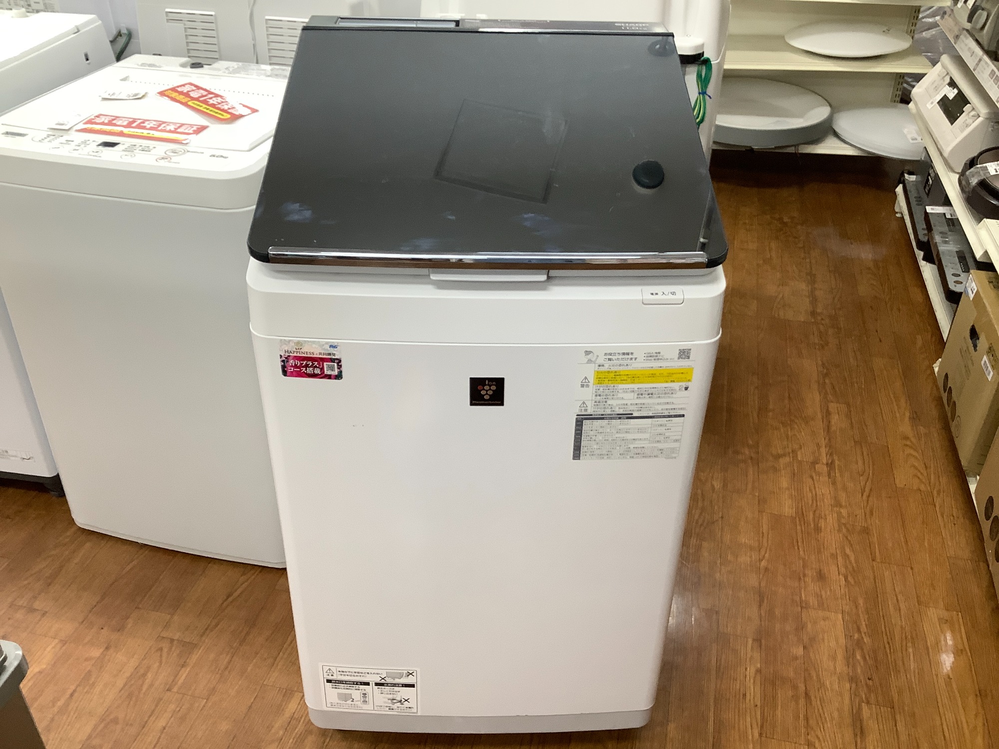 SHARP（シャープ）より11.0kgの縦型洗濯乾燥機（ES-PW11E-S）が入荷