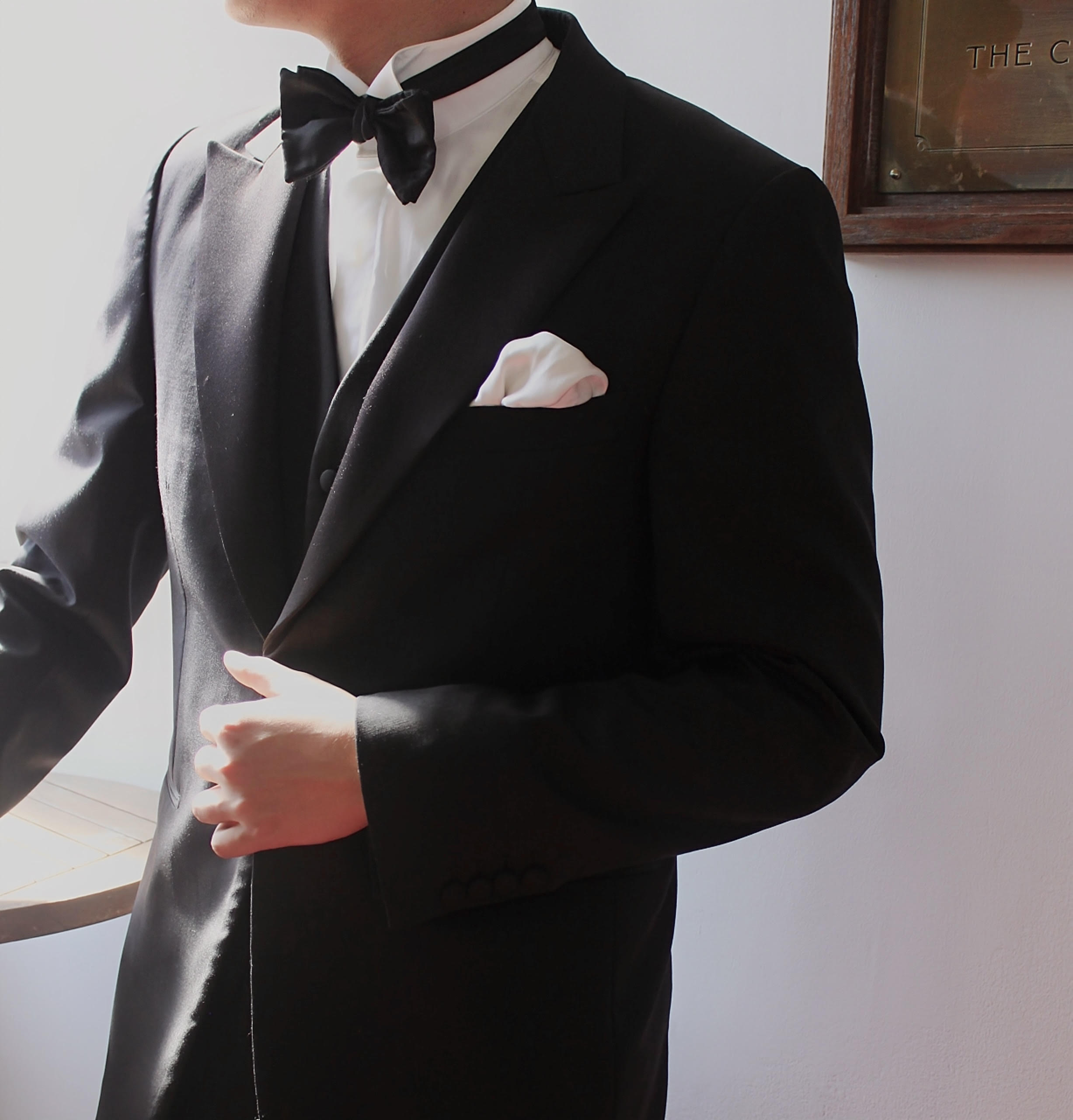 トリートドレッシング 蝶ネクタイ、カフス、チーフ、シャツ4点セット