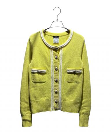 中古・古着通販】CHANEL (シャネル) ココボタンカシミヤカーディガン