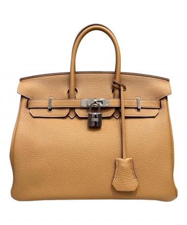 中古・古着通販】HERMES (エルメス) バーキン25/シルバー金具/トゴ