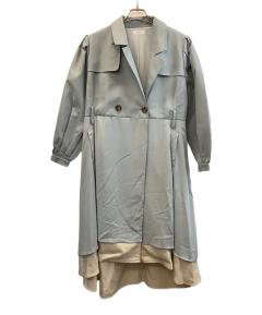 中古・古着通販】darich (ダーリッチ) タックデザインチェックコート