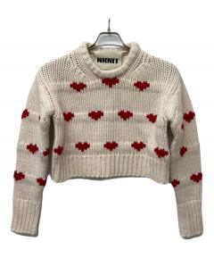 中古・古着通販】NKNIT (ンニット) ハートパターン ニット ハート