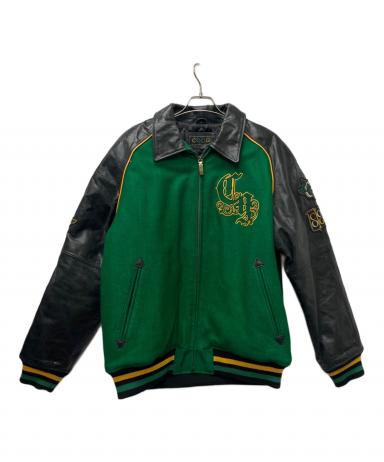 中古・古着通販】Coogi (クージー) スタジャン グリーン×ブラック