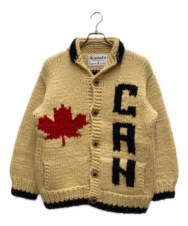 中古・古着通販】KANATA (カナタ) 80sカウチンニットカーディガン