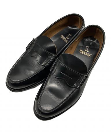 中古・古着通販】REGAL (リーガル) コインローファー ブラック サイズ