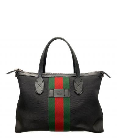 中古・古着通販】GUCCI (グッチ) シェリーライン 2wayトートバッグ