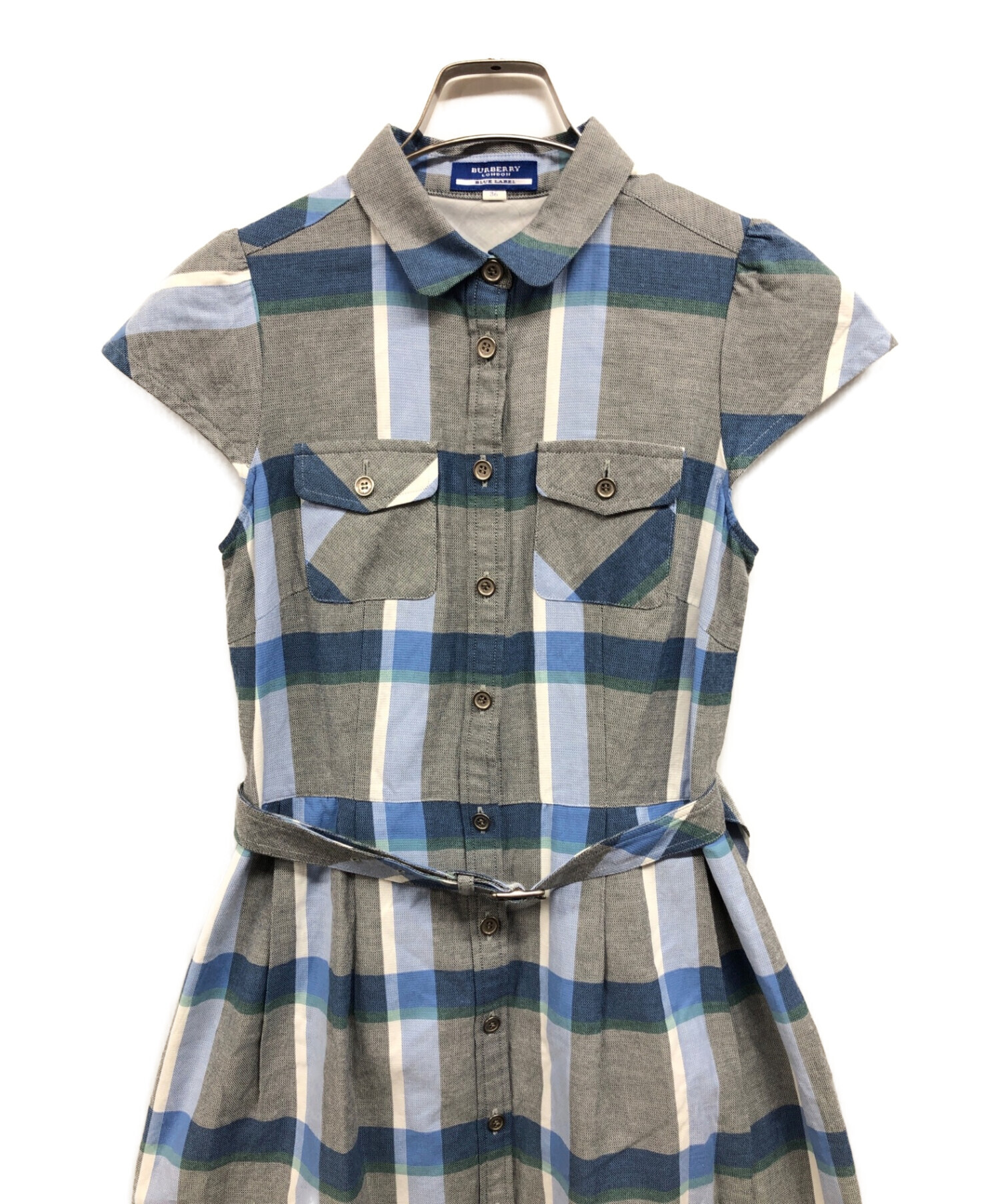 BURBERRY BLUE LABAL ノバチェック ノースリーブ キャミソール