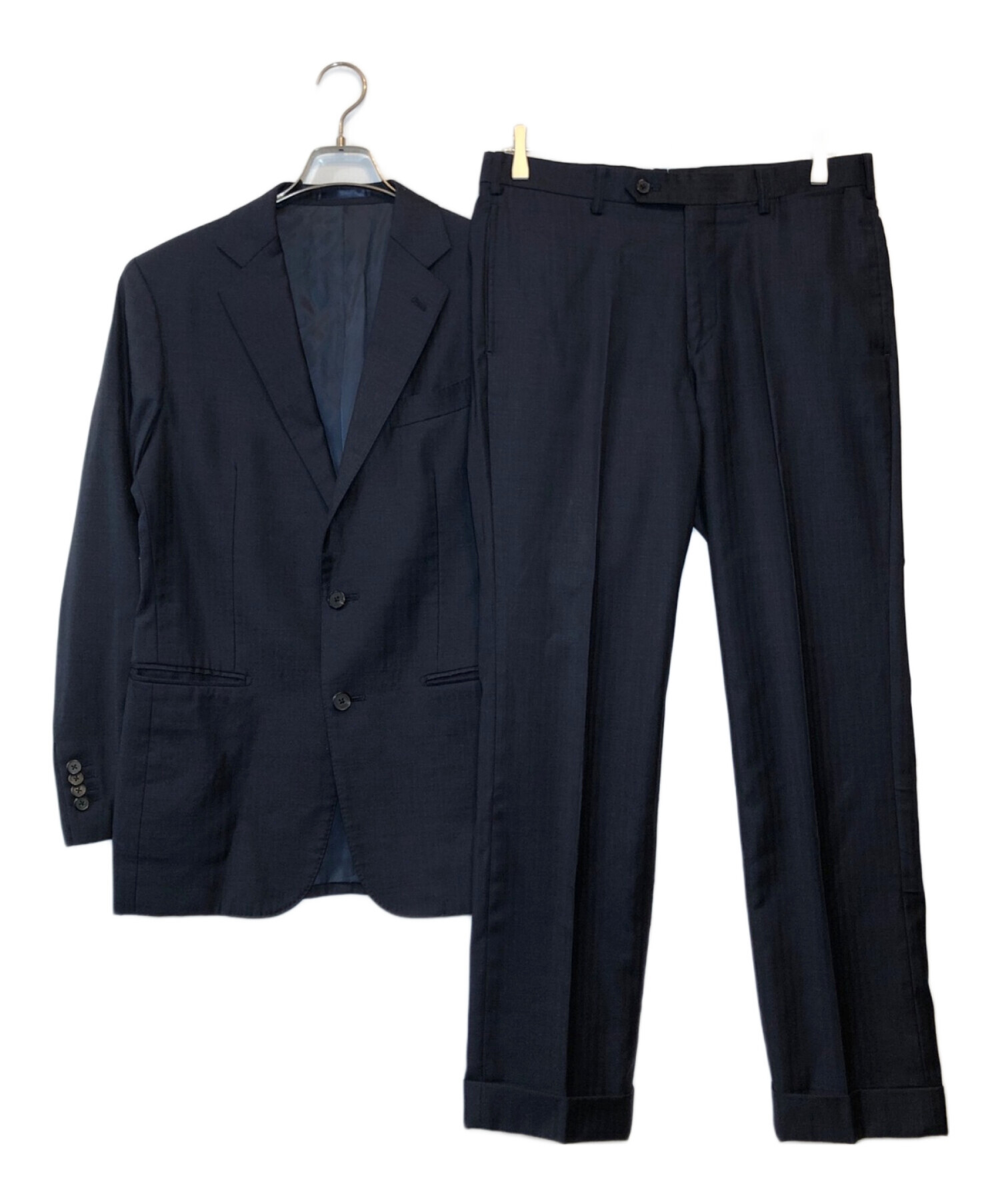 美品】バーニーズニューヨーク カノニコ 高級生地 高級スーツ上下