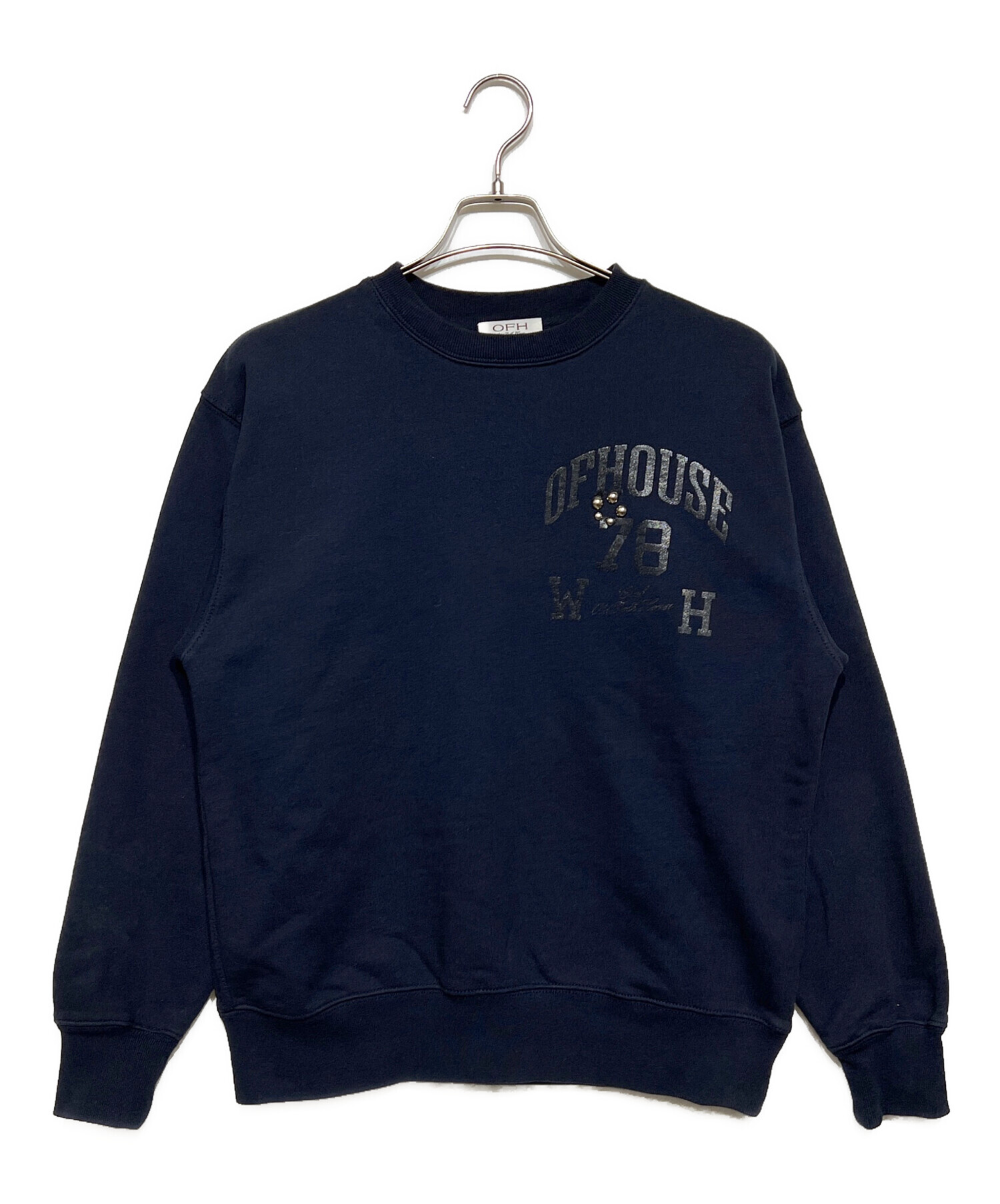 OLD FOLK HOUSE Skipper Sweatshirt Navy - Mens | rroomm onlinestore