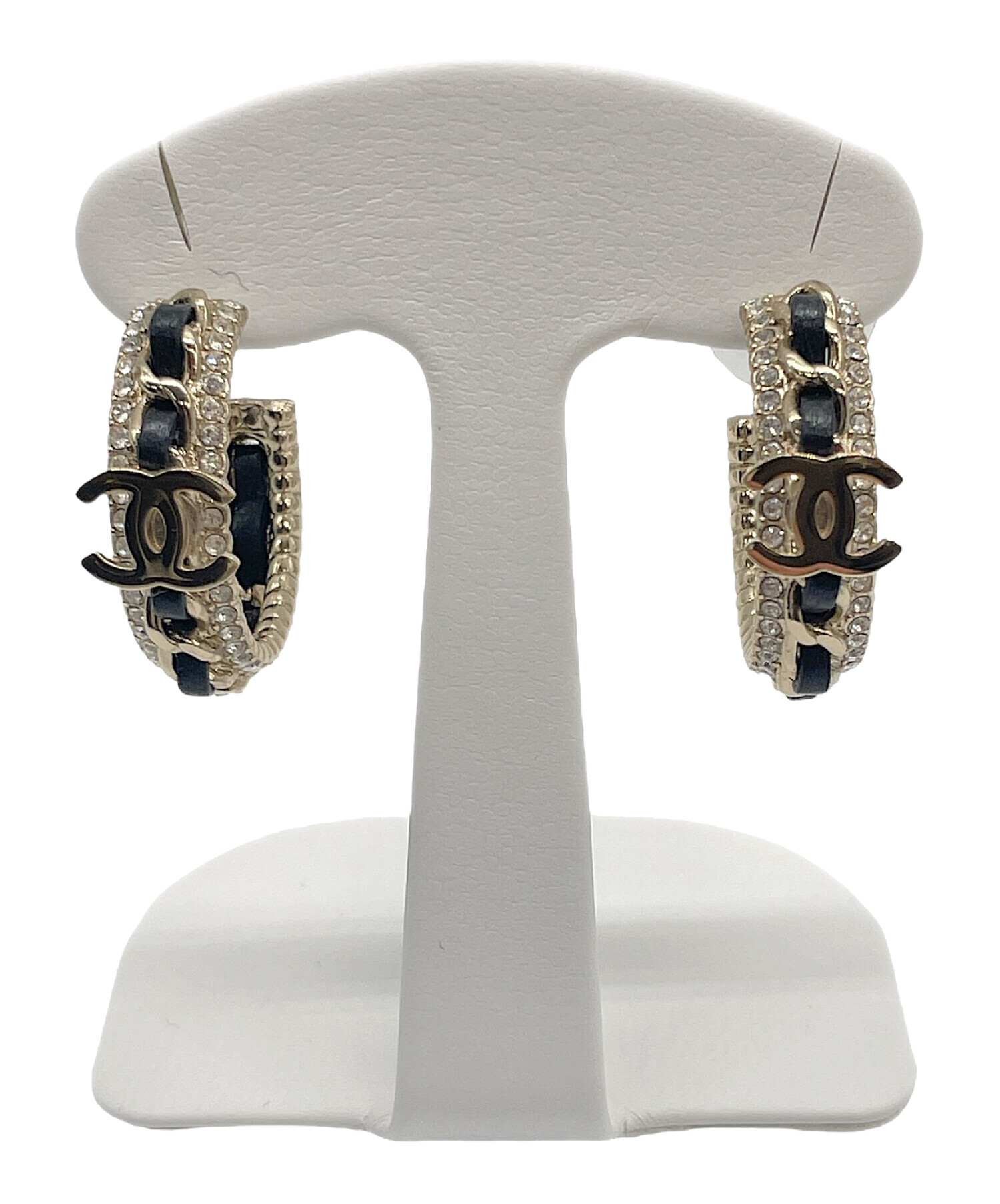 中古・古着通販】CHANEL (シャネル) ココマーク フープ ピアス