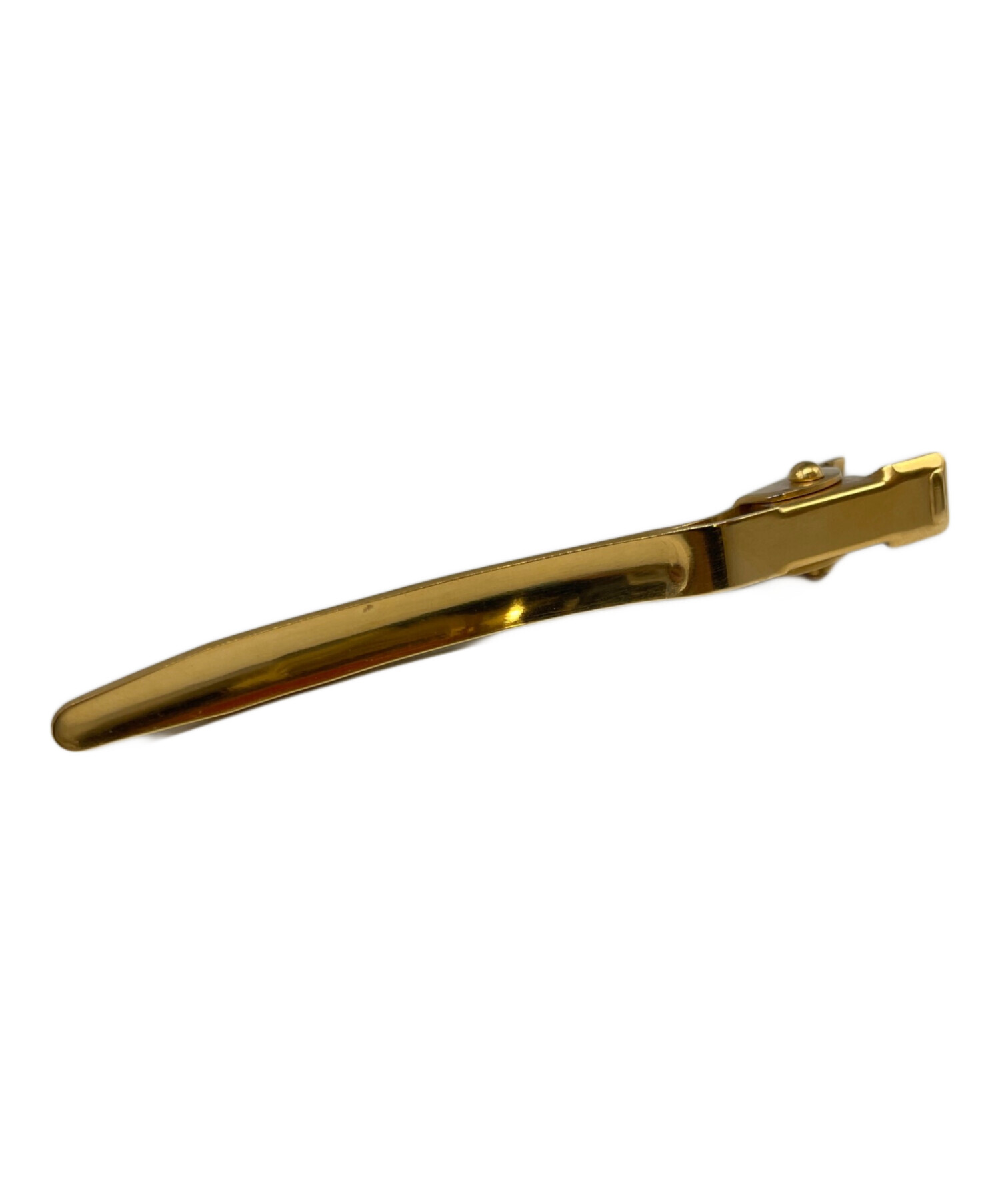 中古・古着通販】CHANEL (シャネル) ロゴ ダブルヘアピン ゴールド