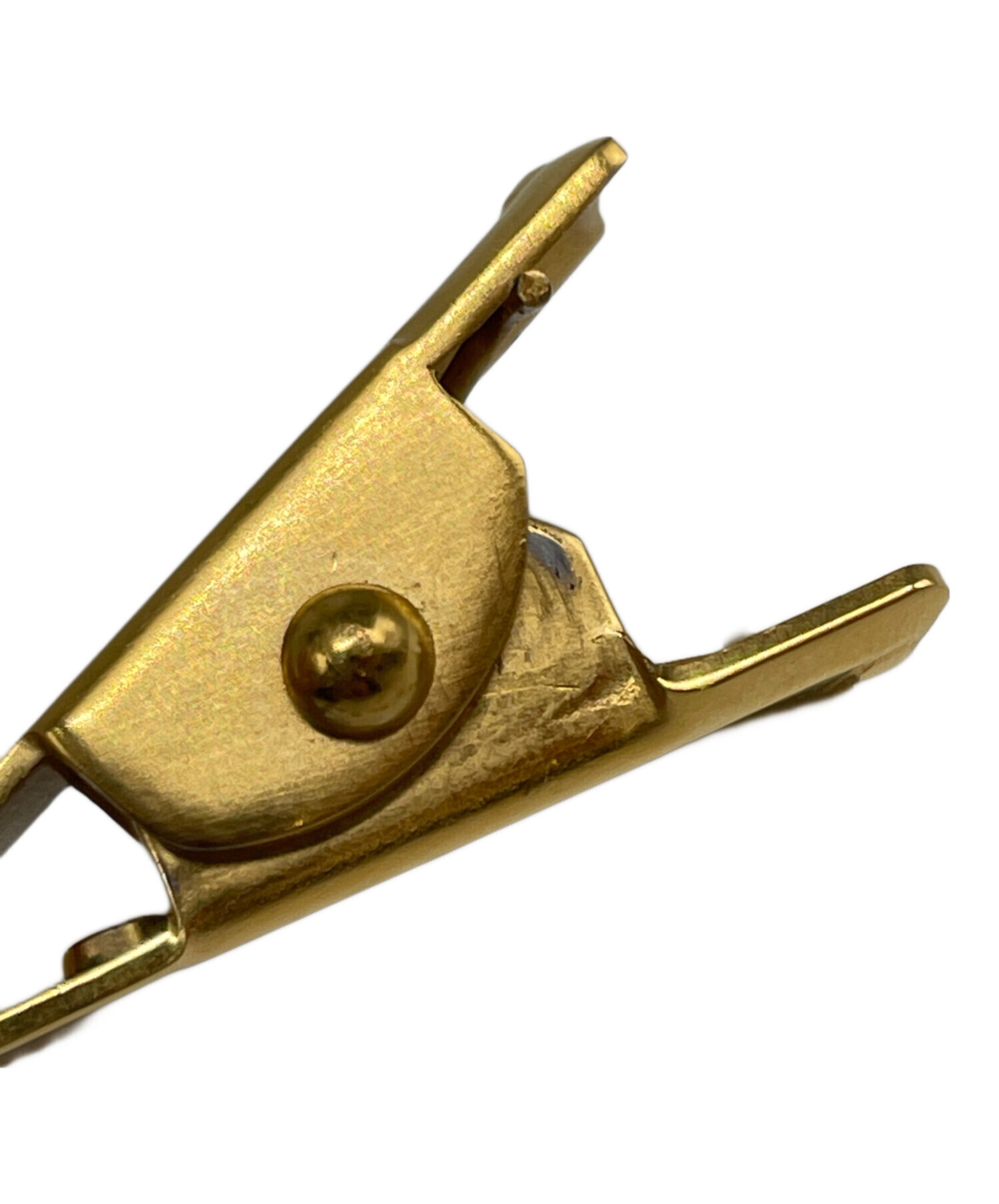 中古・古着通販】CHANEL (シャネル) ロゴ ダブルヘアピン ゴールド