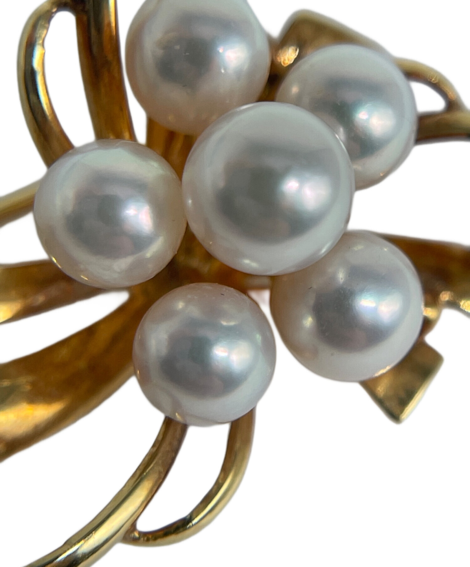 中古・古着通販】NO BRAND (ノーブランド) パール付K18ブローチ