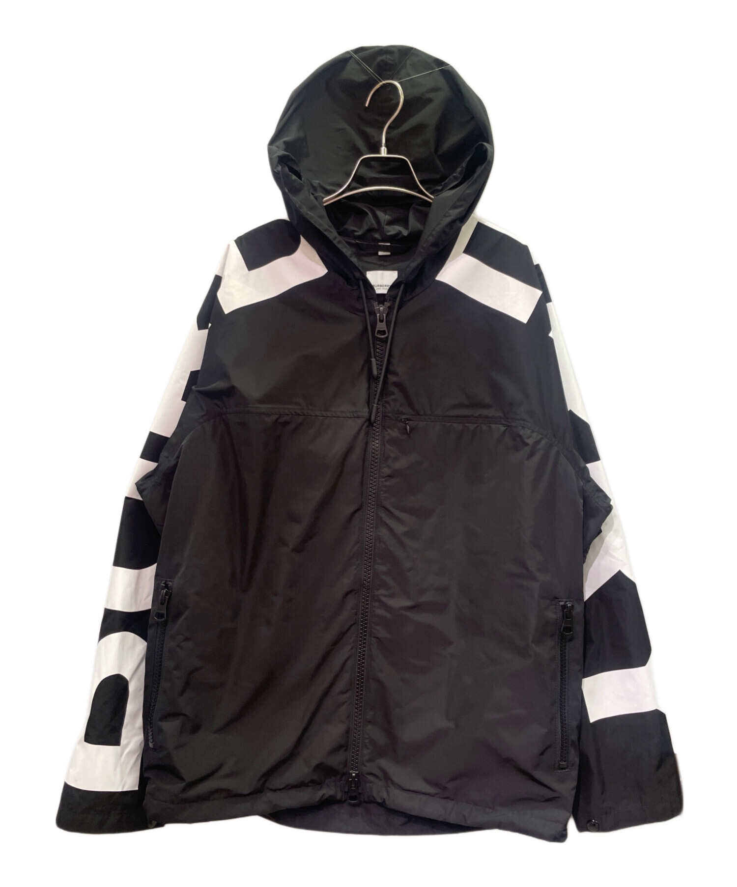 中古・古着通販】BURBERRY (バーバリー) ロゴプリント ジップアップ