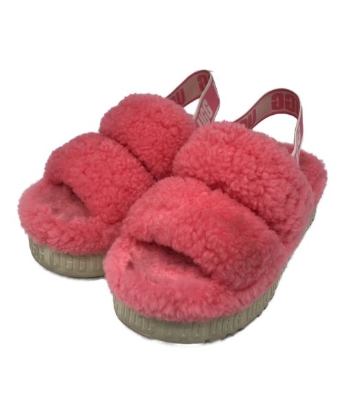 中古・古着通販】UGG (アグ) 厚底ボアサンダル/OH FLUFFITA(オー